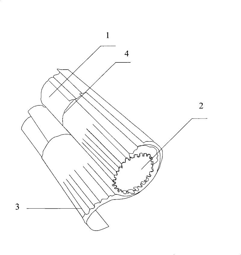 Filter material of cigarette filter stick and cigarette filter stick