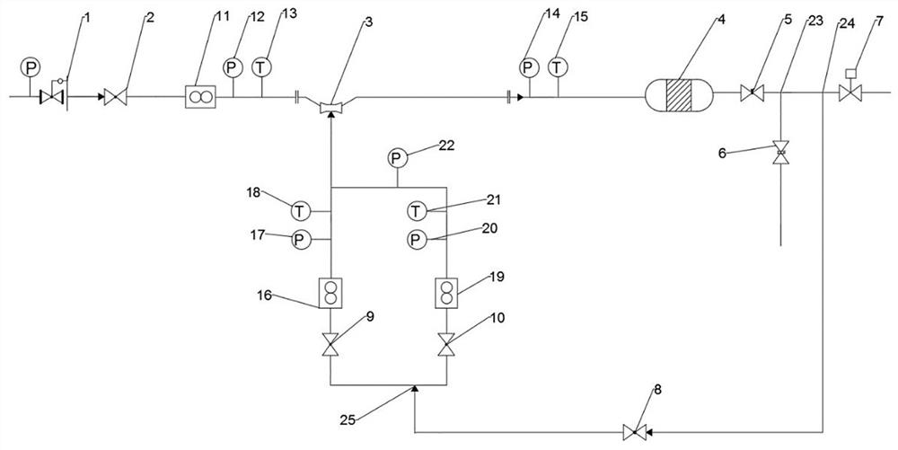 System for testing quick response capability of fuel cell hydrogen supply circulating device