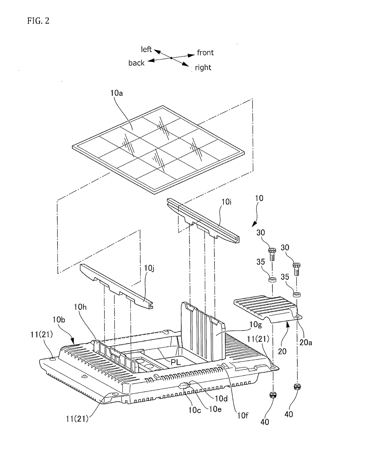 Screw member, fastening structure, and connection structure for solar panel float