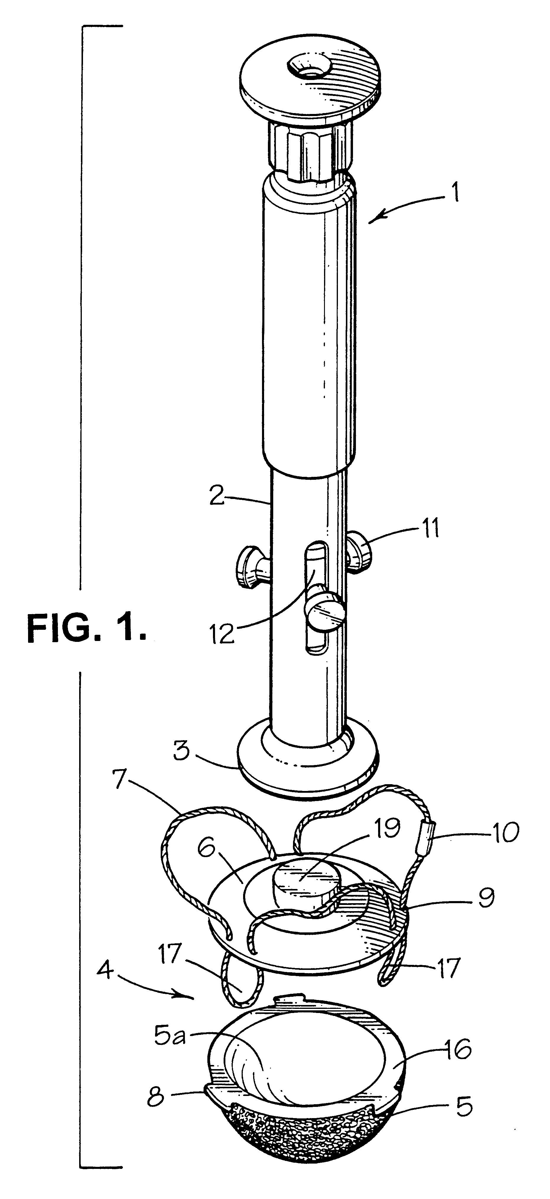 Prosthetic implant and surgical tool