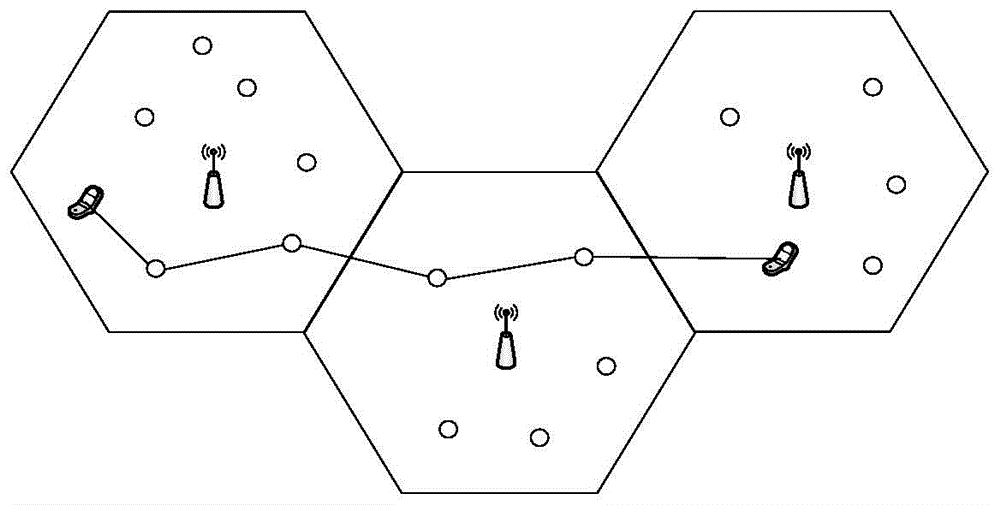 Method for transmitting data in opportunity network