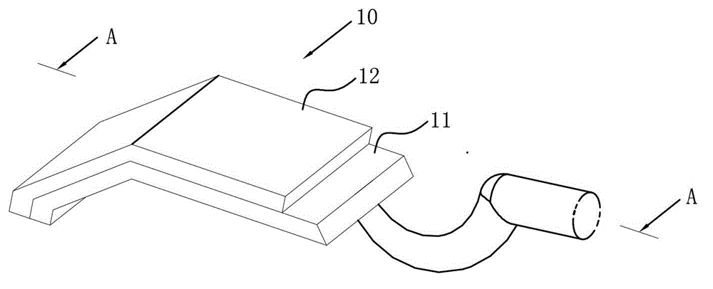 Structure for preventing soft plastic appearance from being pulled to be sunken