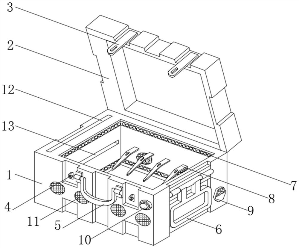 An ultraviolet disinfection box