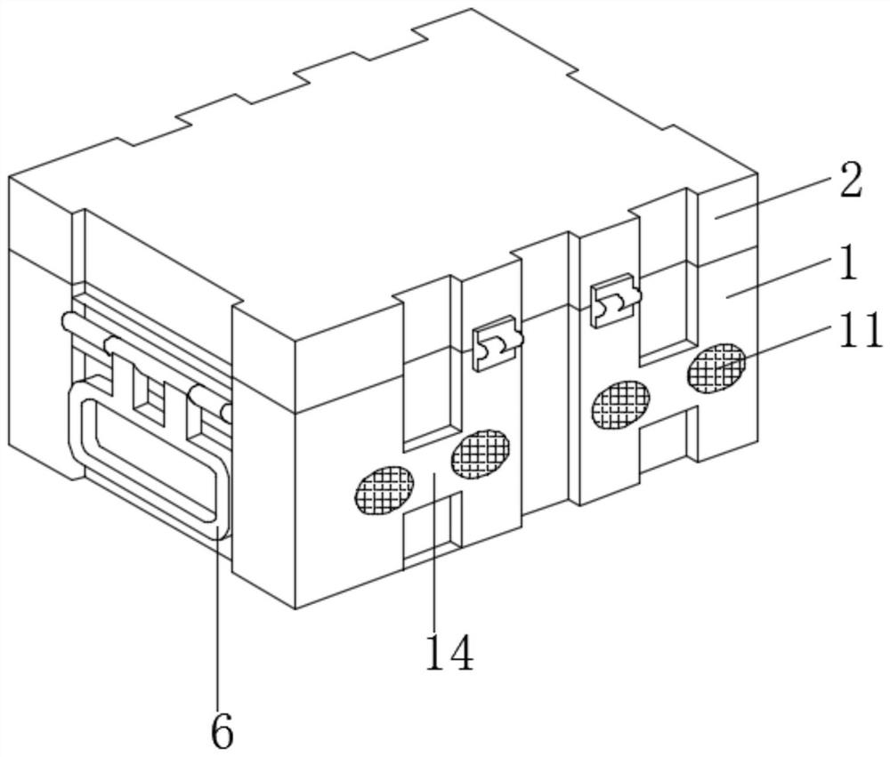 An ultraviolet disinfection box