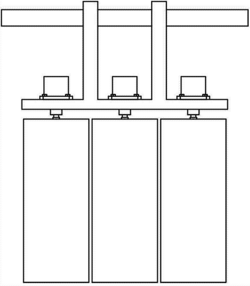 Variable-pitch suspended blade device for capturing wave energy