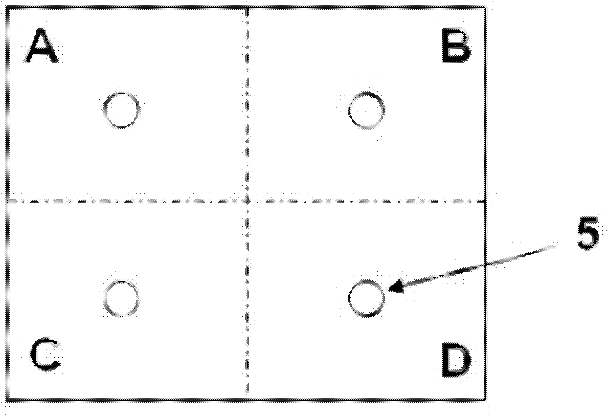 Micro-fluidic paper chip for simultaneously detecting glucose, uric acid, triglycerides and cholesterols, and its manufacturing method