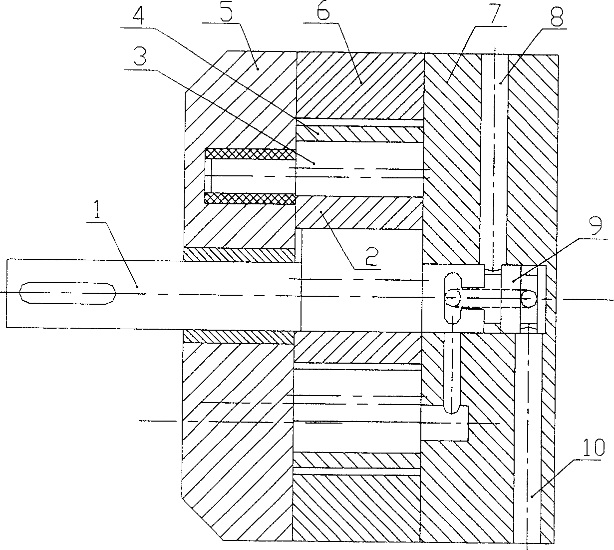 Cycloidal pin gear hydraulic pump