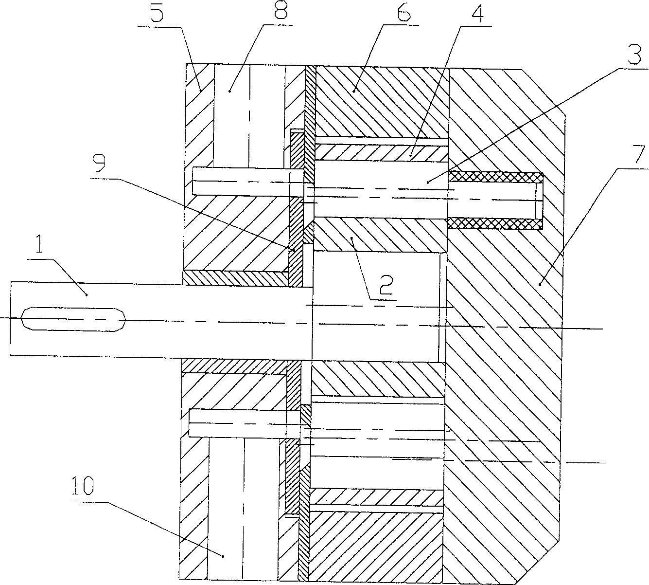 Cycloidal pin gear hydraulic pump