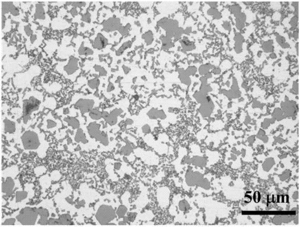 Aluminum-calcium-antimony intermediate alloy nucleating agent and preparation method thereof