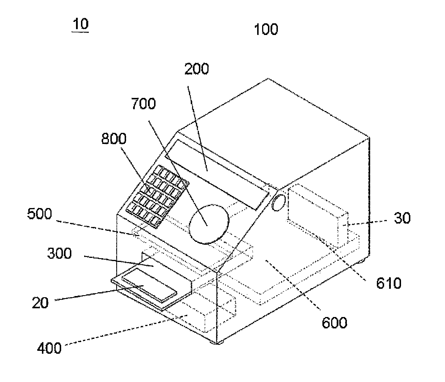 Analytical strip reading apparatus with a removable firmware device