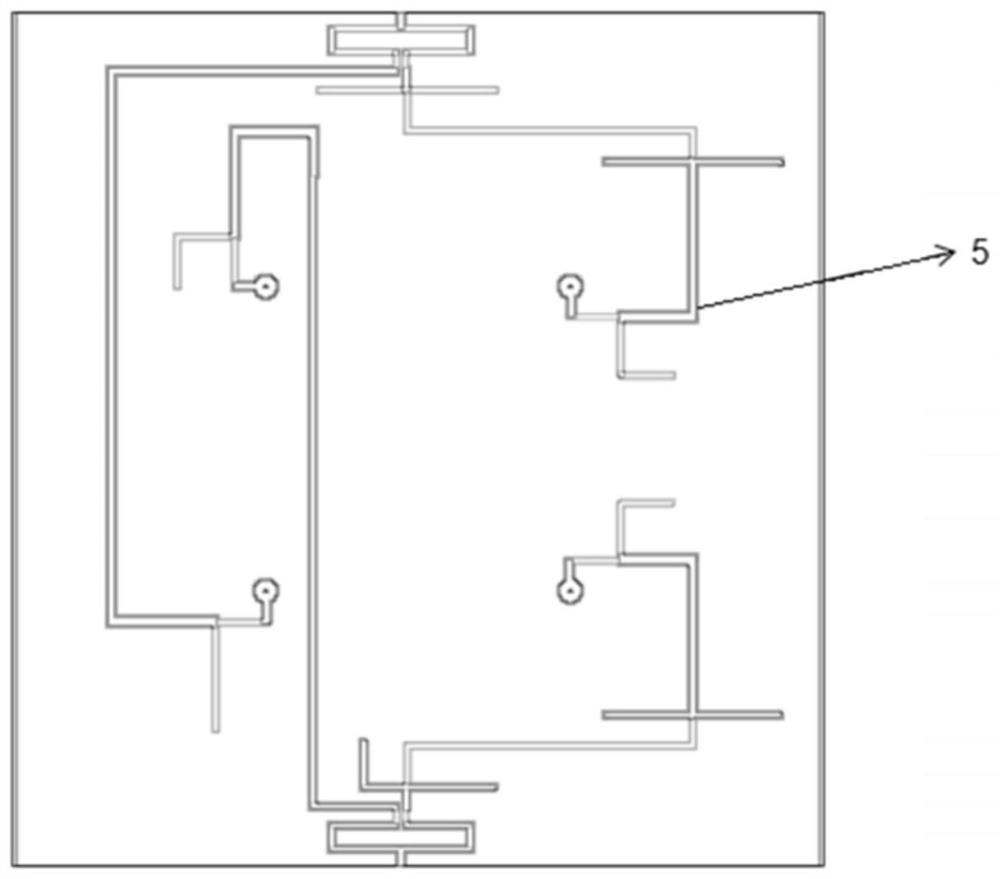 Multi-frequency transmission base station antenna and communication system