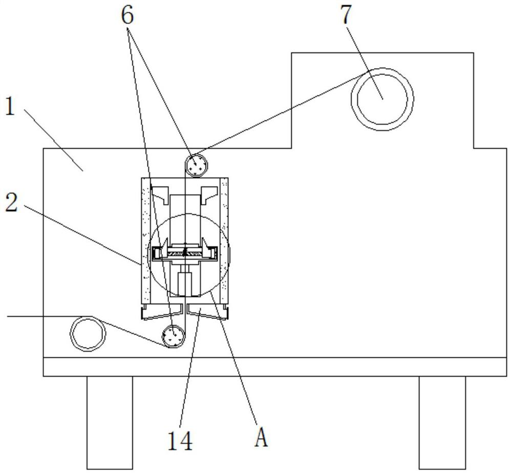 A winding device for spinning that can remove thread ends