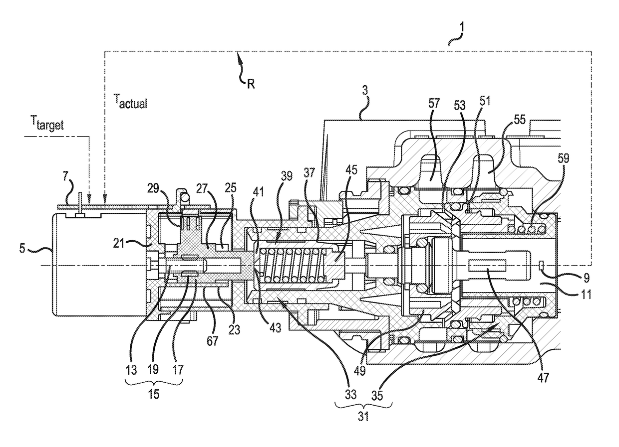 Thermostatic mixing valve