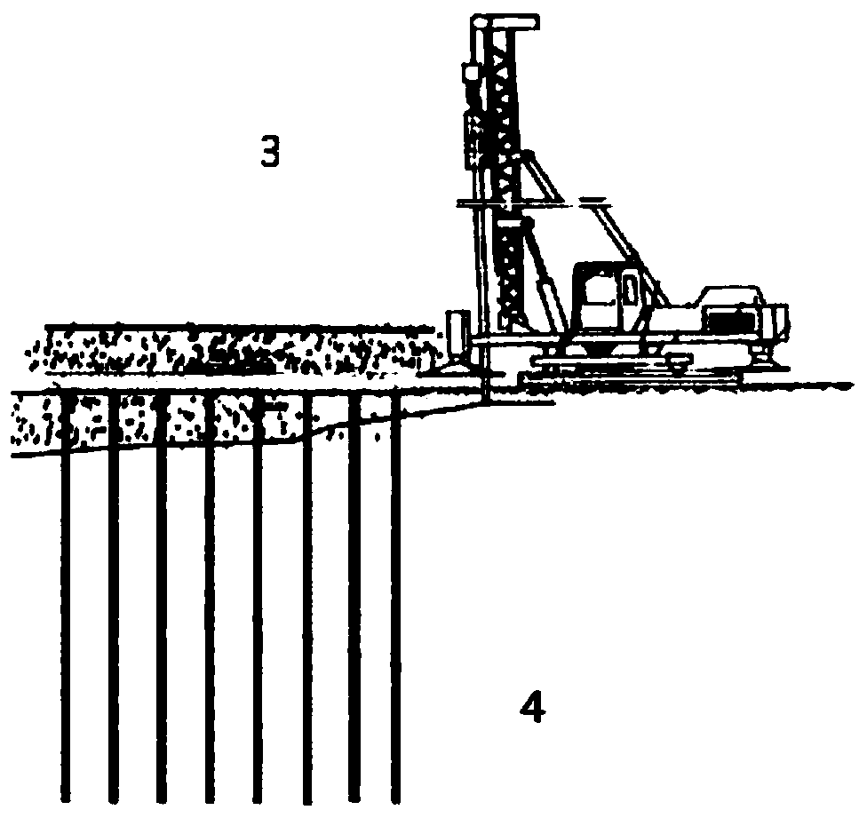 In-situ chemical remediation method of soil