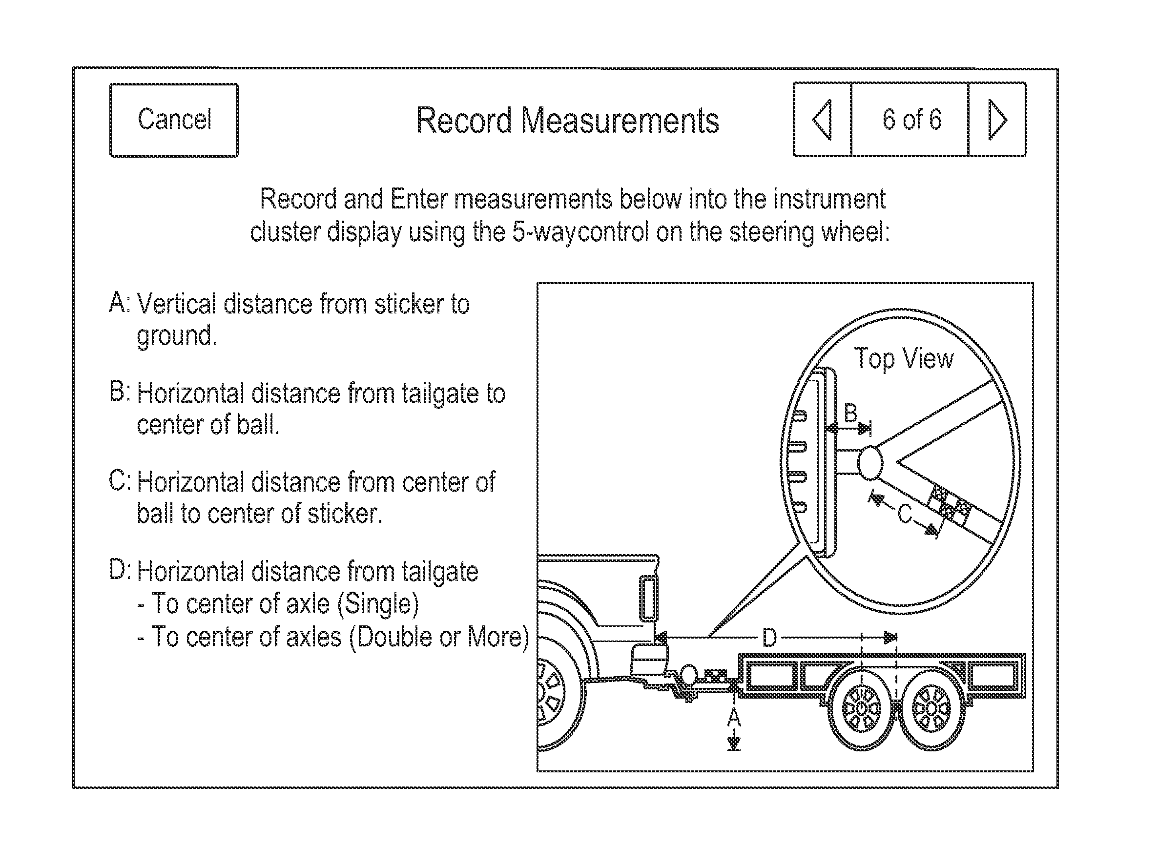 Trailer backup offset determination