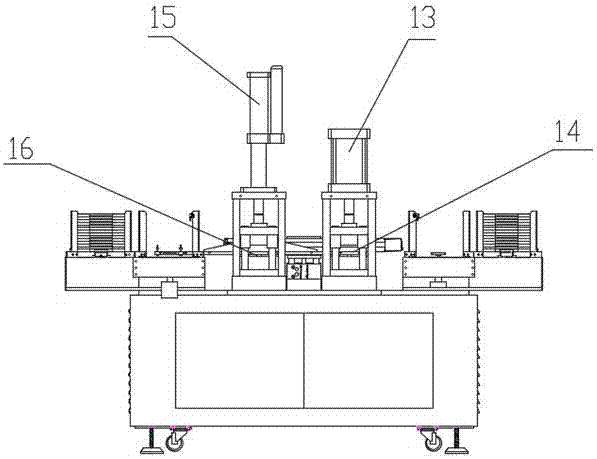 Pin bending machine