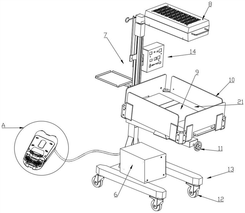 Skin icterus tester for pediatric department