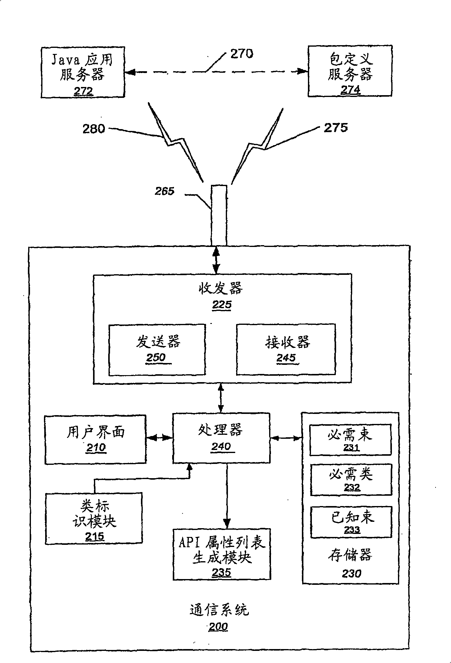 Methods, systems and computer program products for downloading a Java application based on identification of supported classes