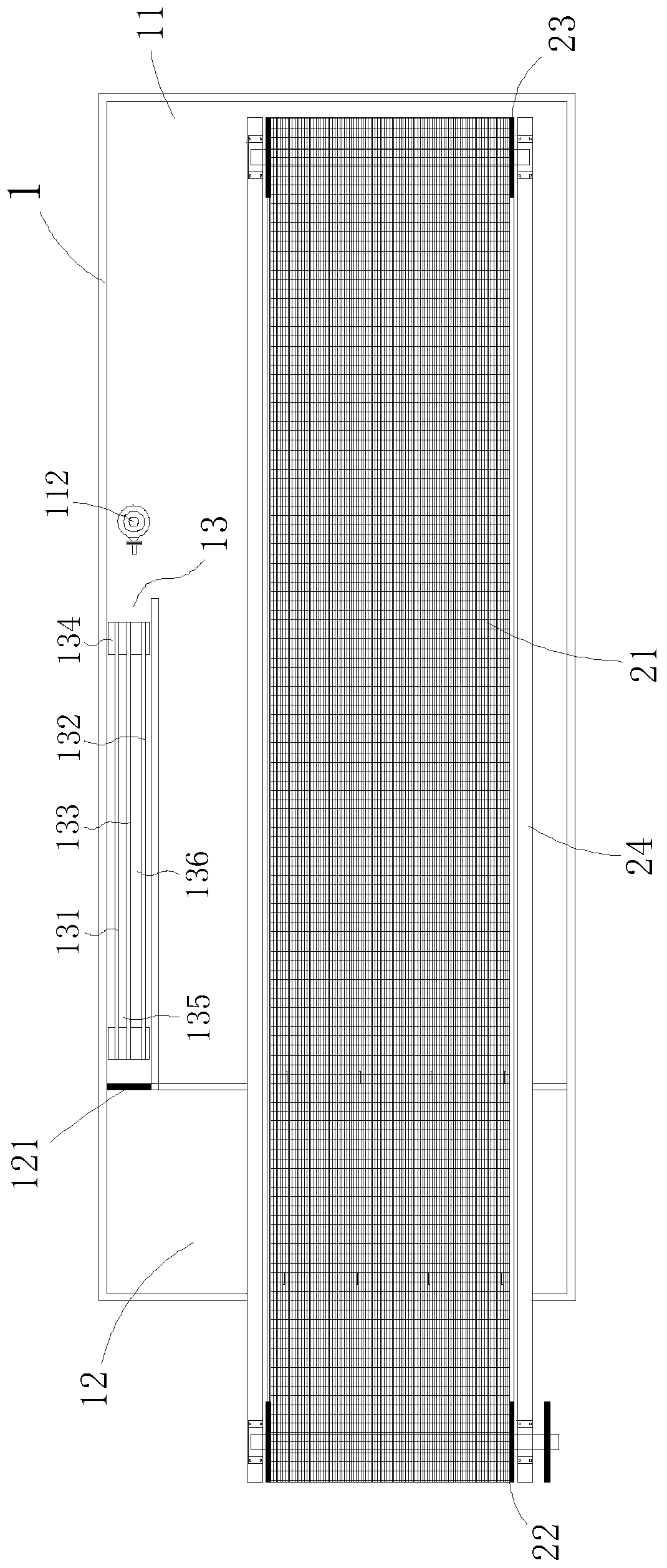 Sea sand desalination device