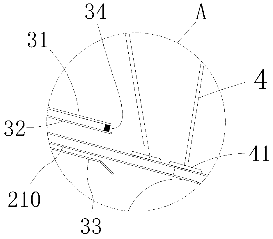 Sea sand desalination device