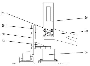 Walking type under-actuated three-degree of freedom ankle joint movement recovery exoskeleton