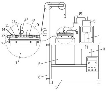 Extraction equipment with impurity removal function for dendrobium huoshanense king wine production