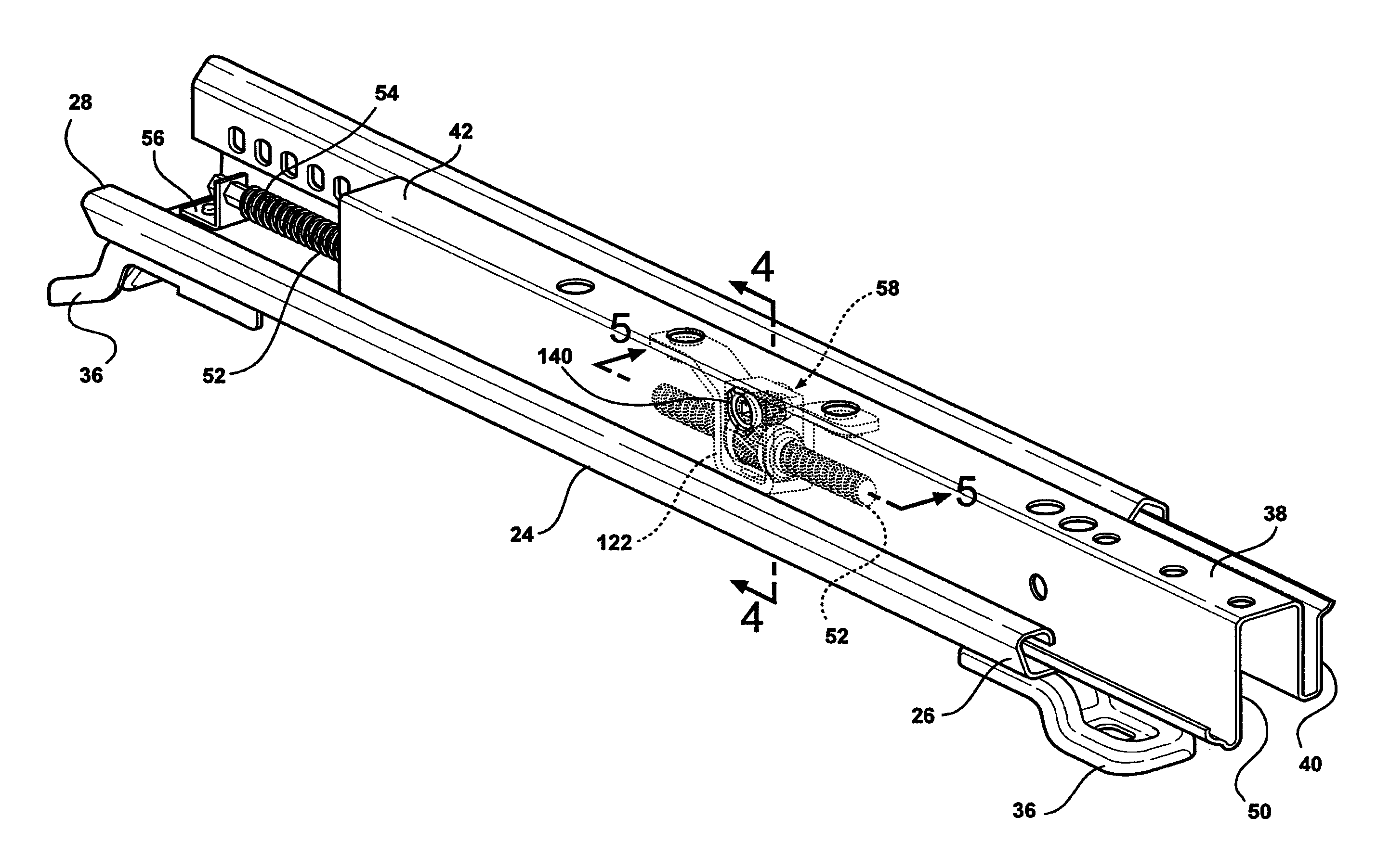 Power seat track drive assembly