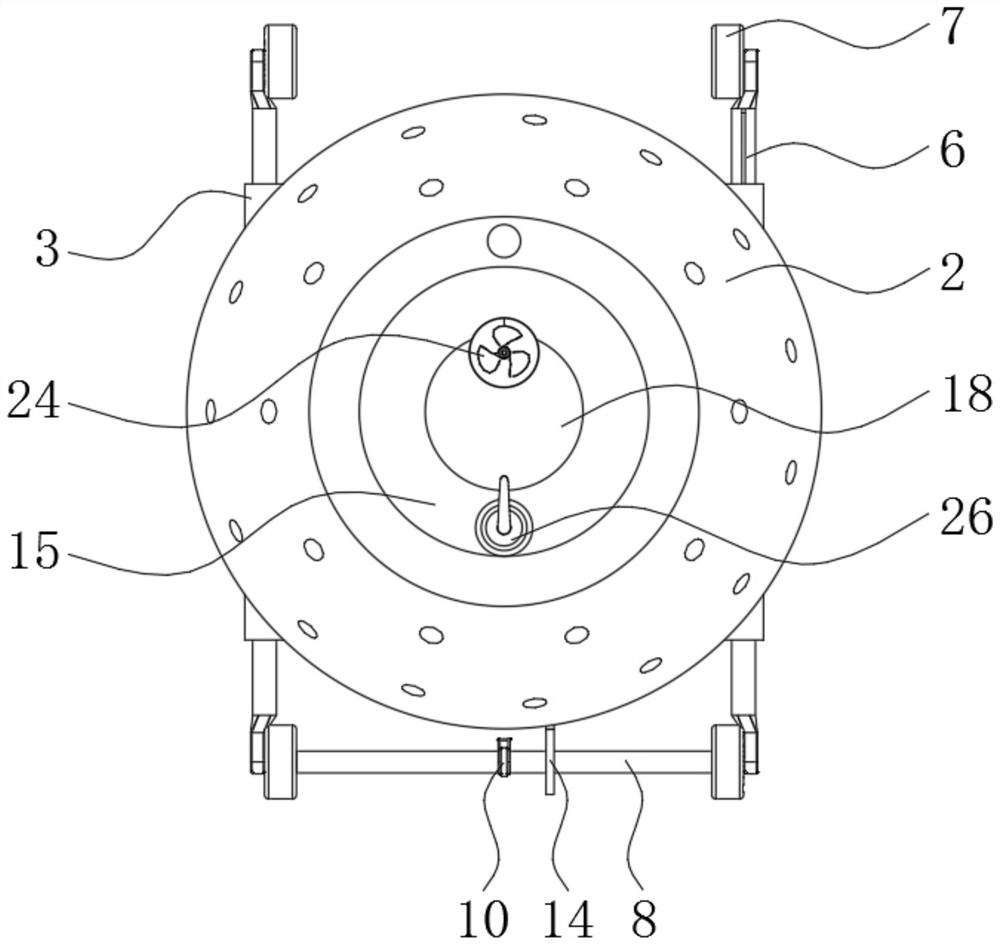 Municipal pipeline sludge cleaning device