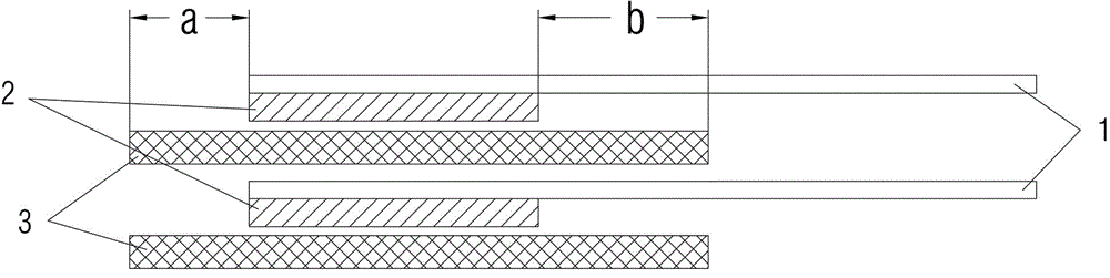 Foil type electrode organic thin film winding type Y capacitor