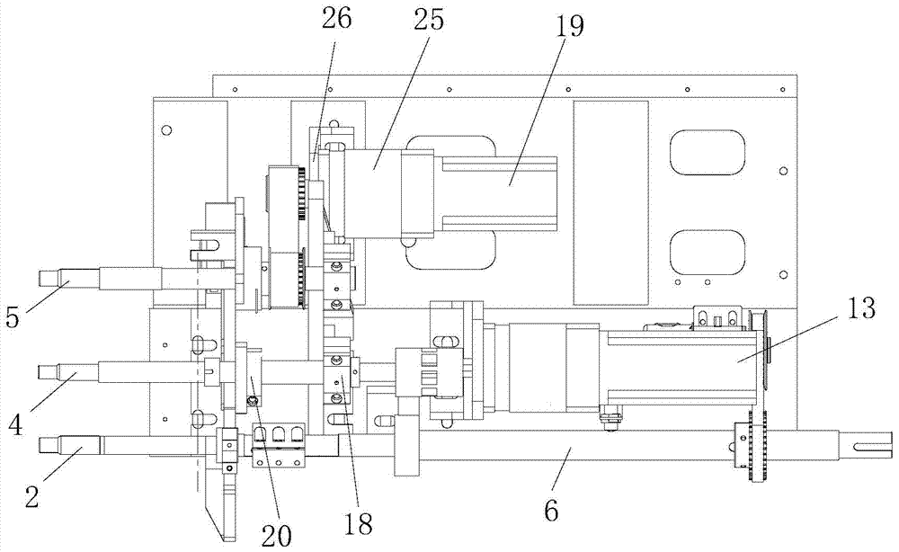 A roving frame for producing slub yarn