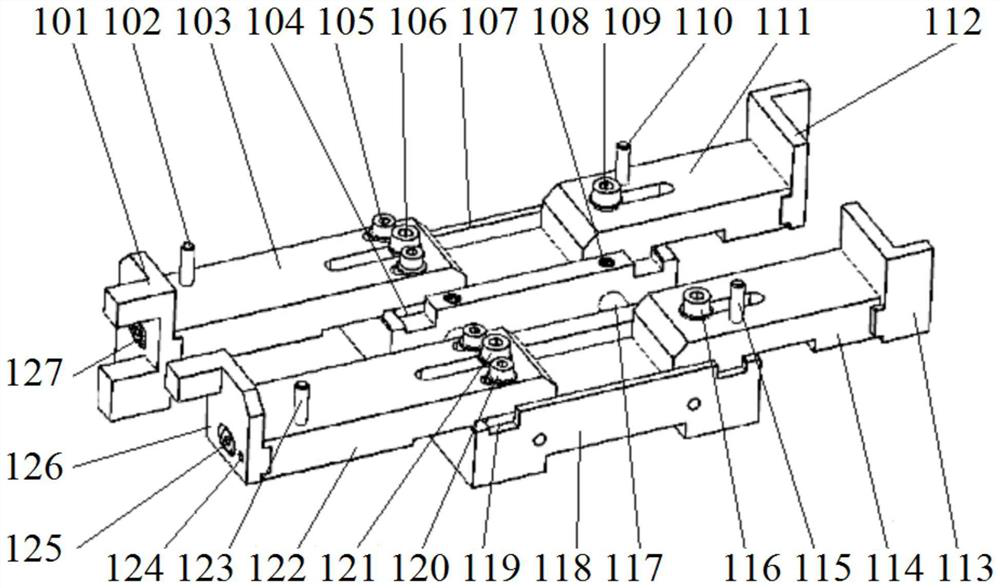 Positioning tool for label paper hopper