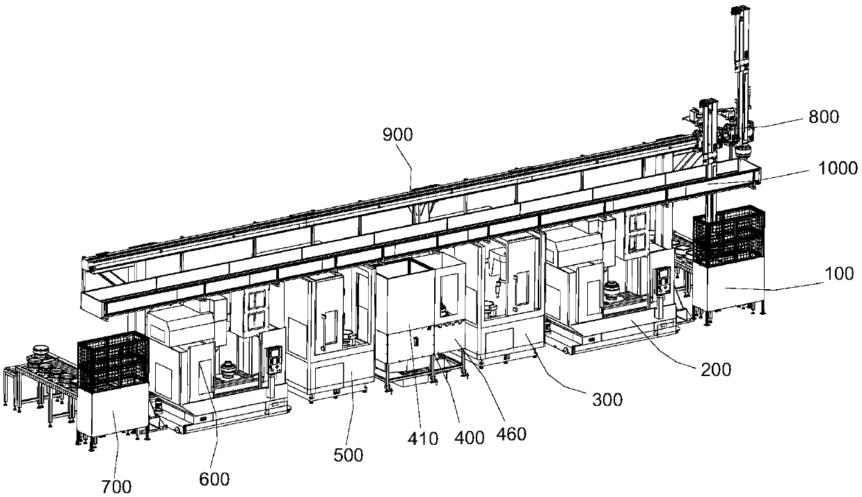 Brake hub automatic machining system and using method thereof