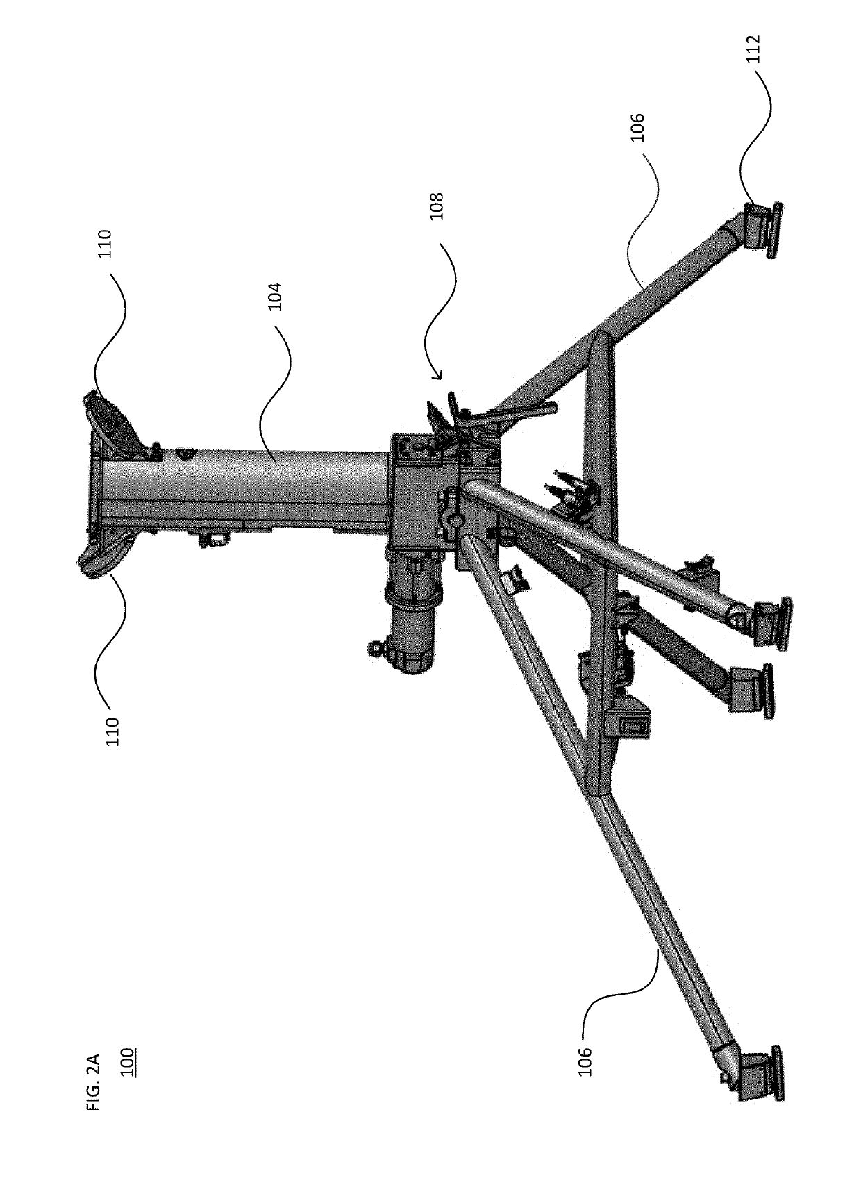 Releasable zero backlash passive locking mechanism for a vehicle mounted rotary camera mast