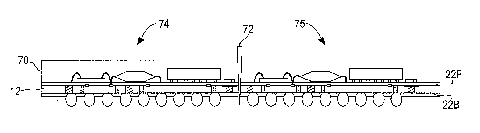 Multi-component electronic package