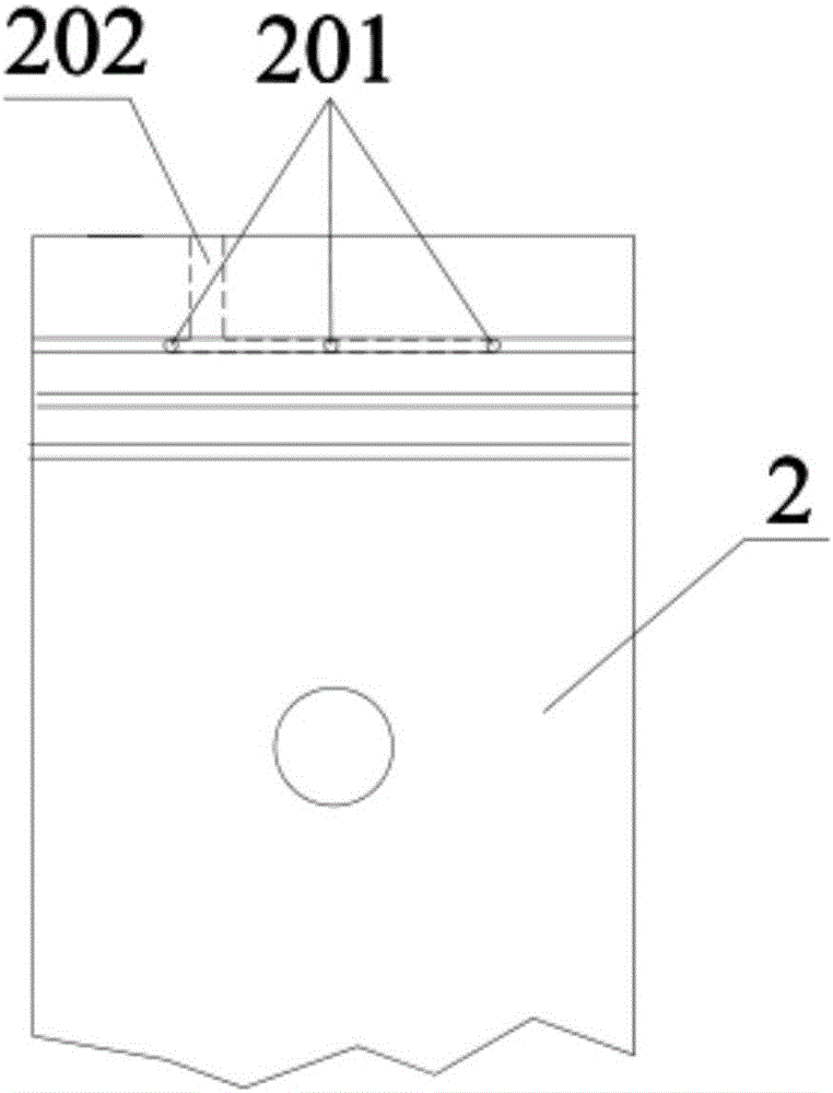 Cylinder liner and piston assembly friction online test device and test method