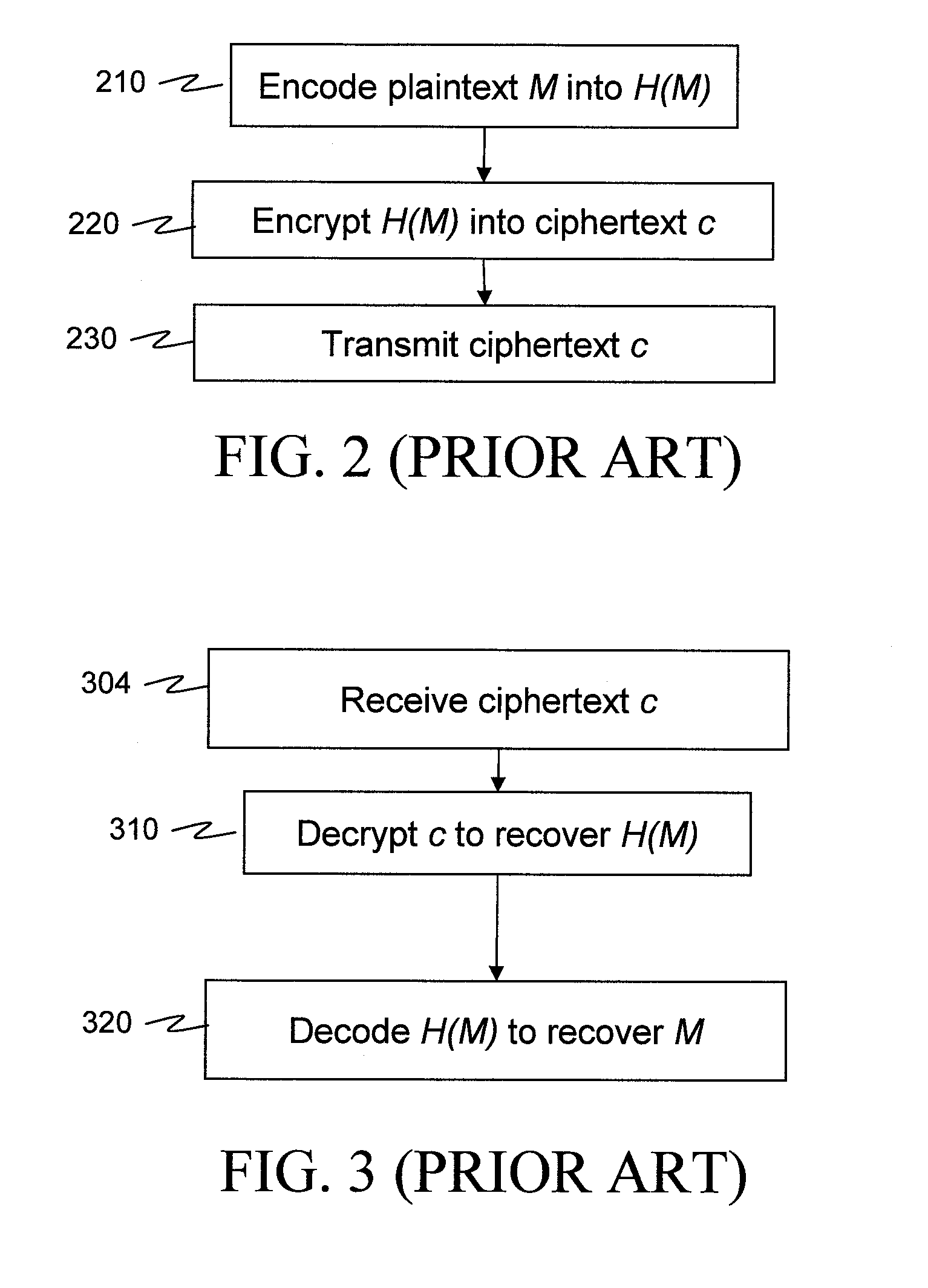 Encryption and signature schemes using message mappings to reduce the message size