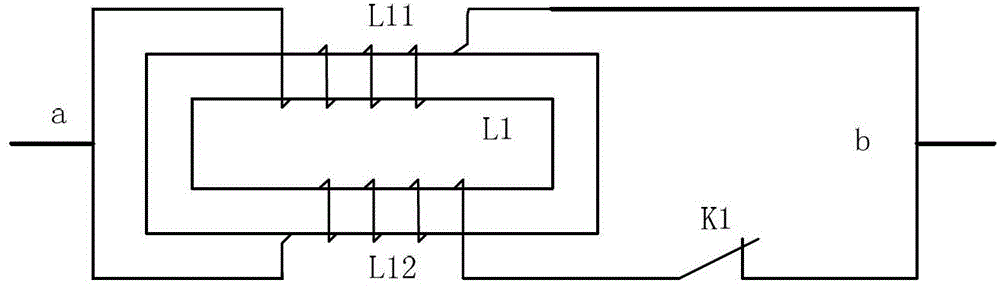 Reactor type short-circuit fault current limiter