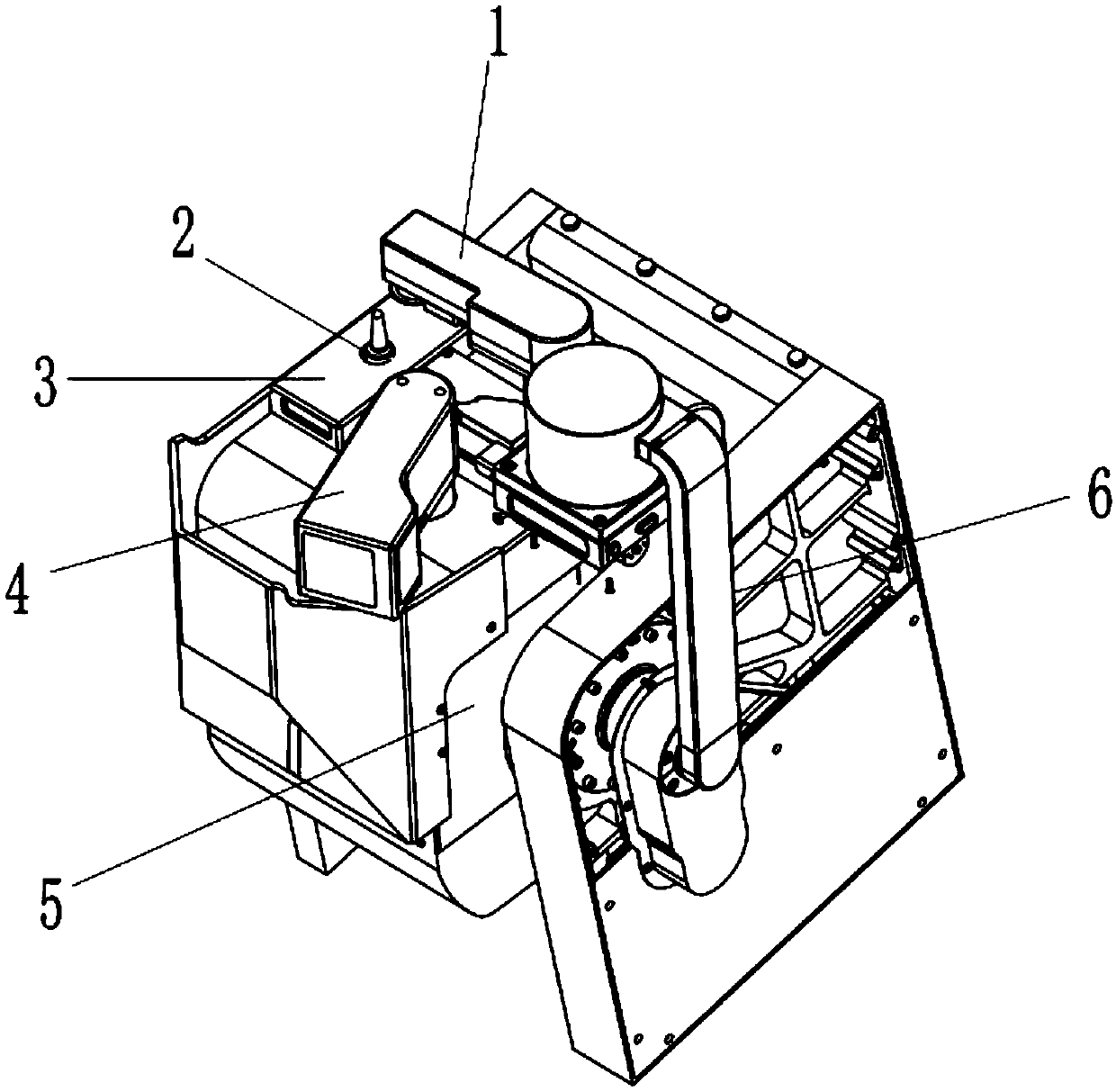 Efficient and intelligent venous transfusion medicine blending robot