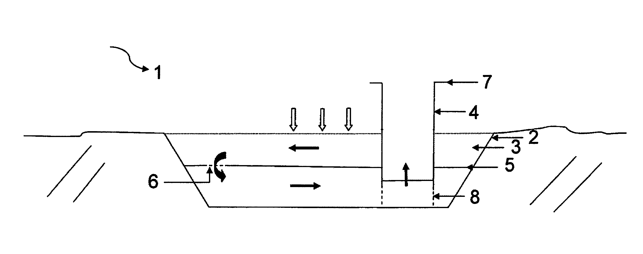 Water-storage and water-purification system