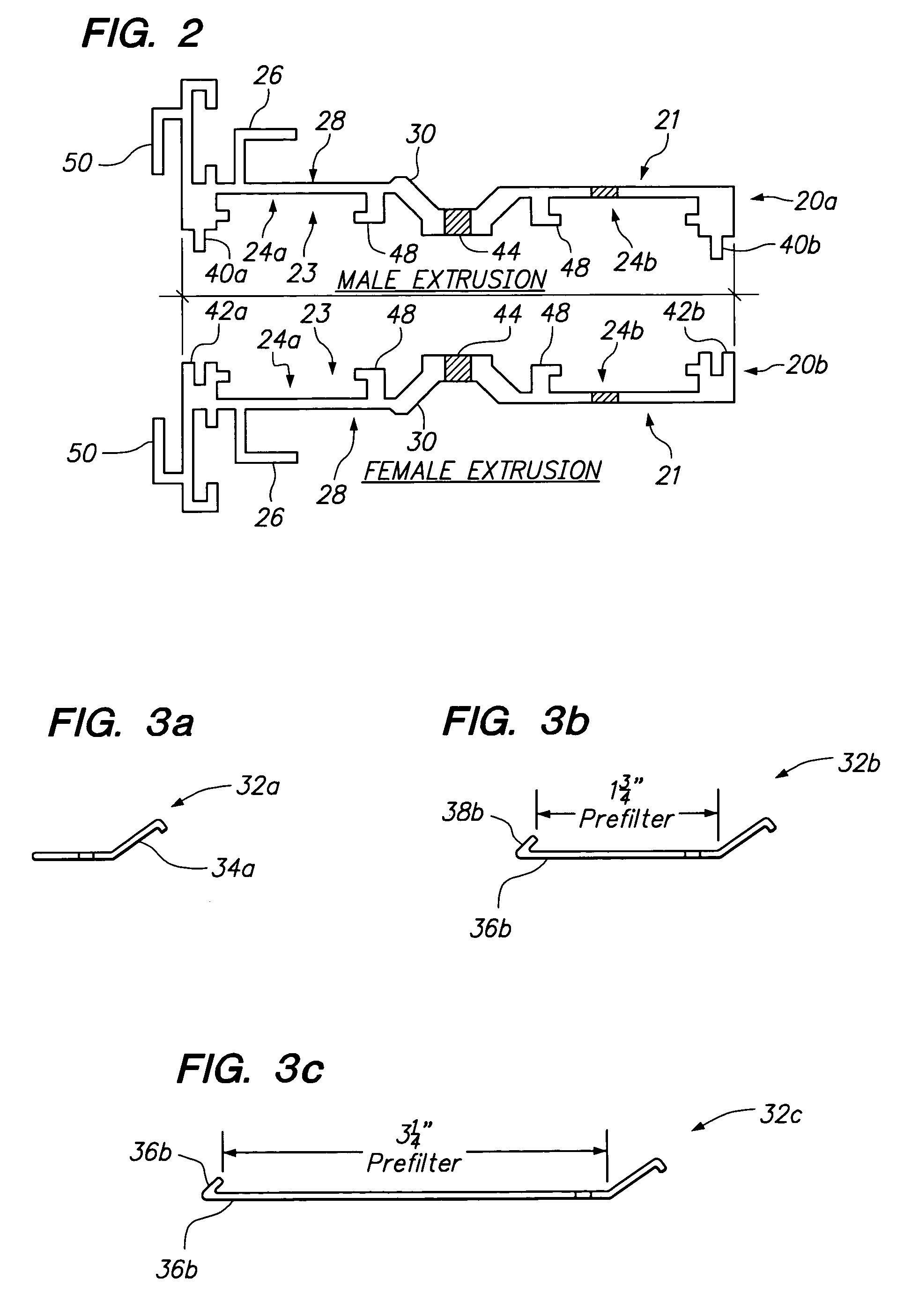 Air filter retaining system