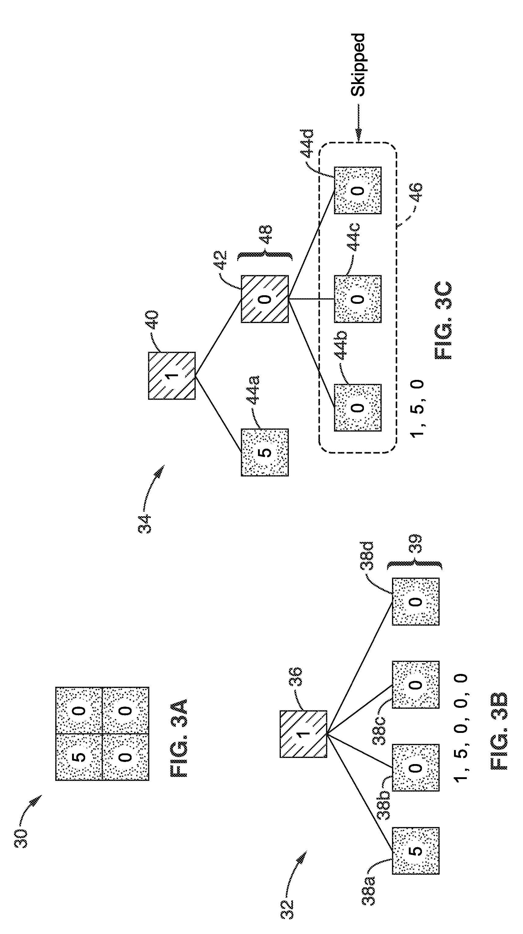 Trees for adaptive coding of images and videos using set partitioning in generalized hierarchical trees having directionality