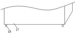 Urine reserving device for medical care