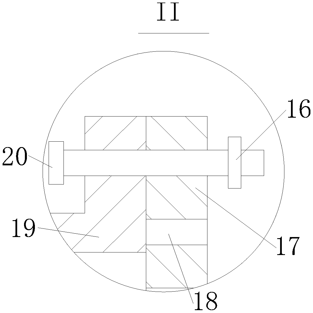 Pipeline rust removing device applied to shipbuilding