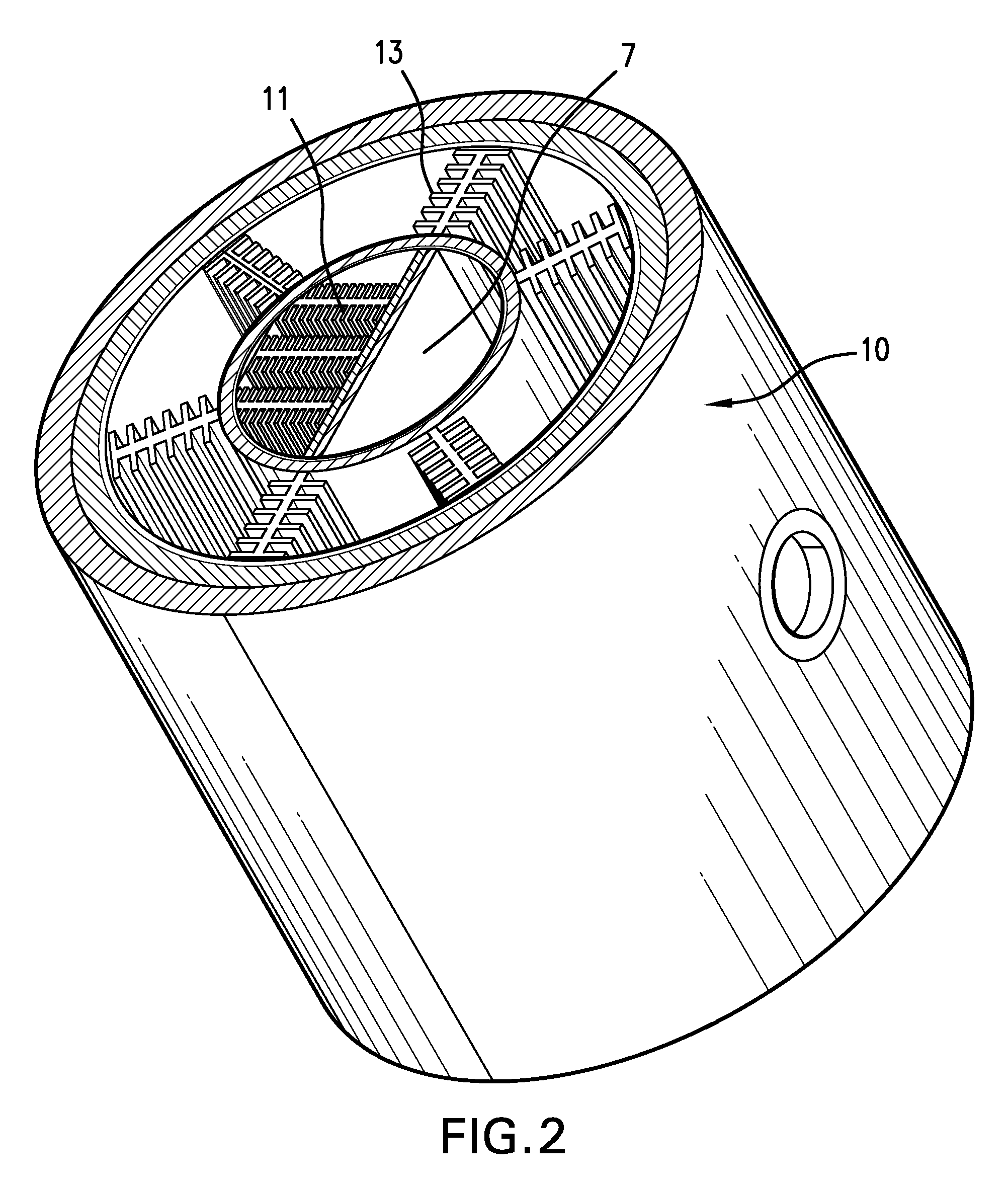 Solar chimney with external solar collector