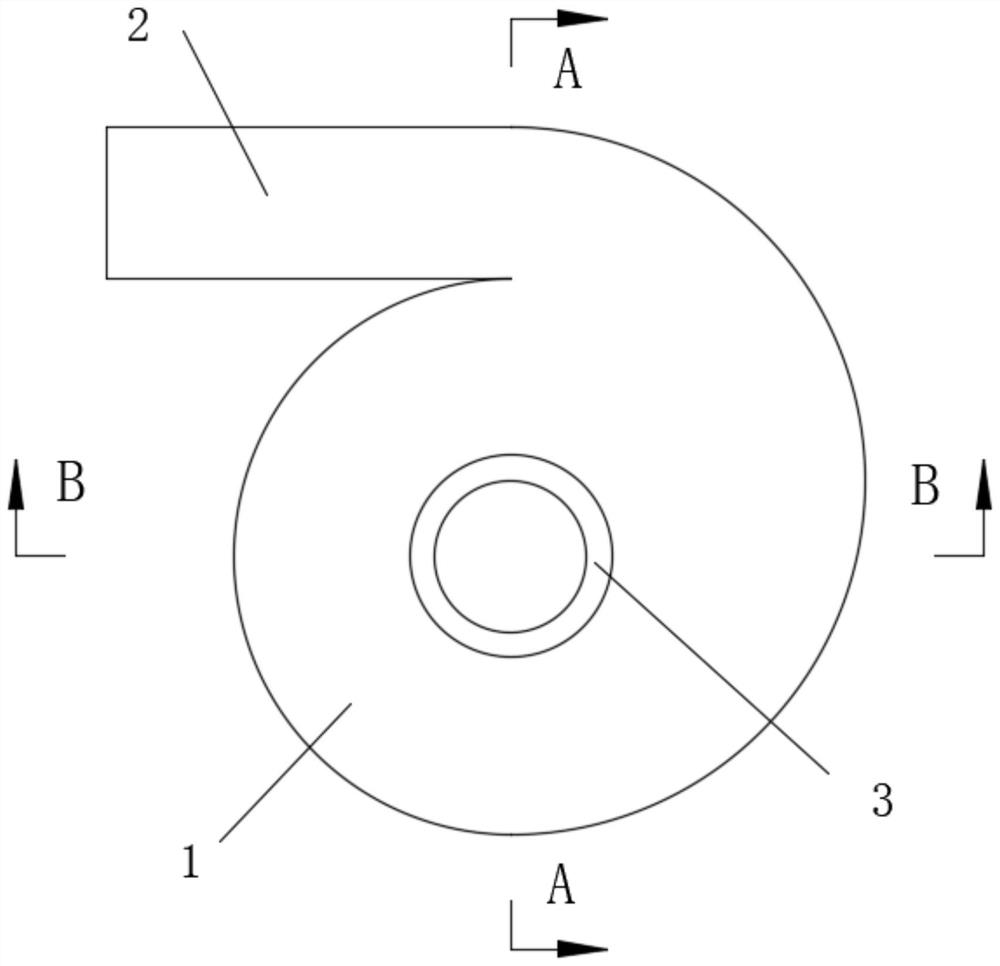 A continuous carbonization furnace flue gas purification system