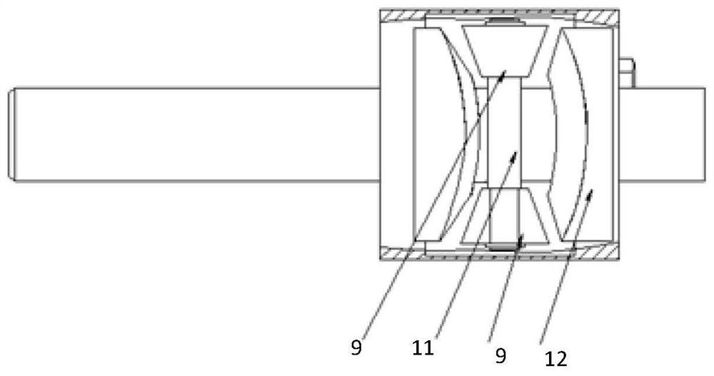 Two-dimensional plunger pump based on minimum contact stress track and track design method