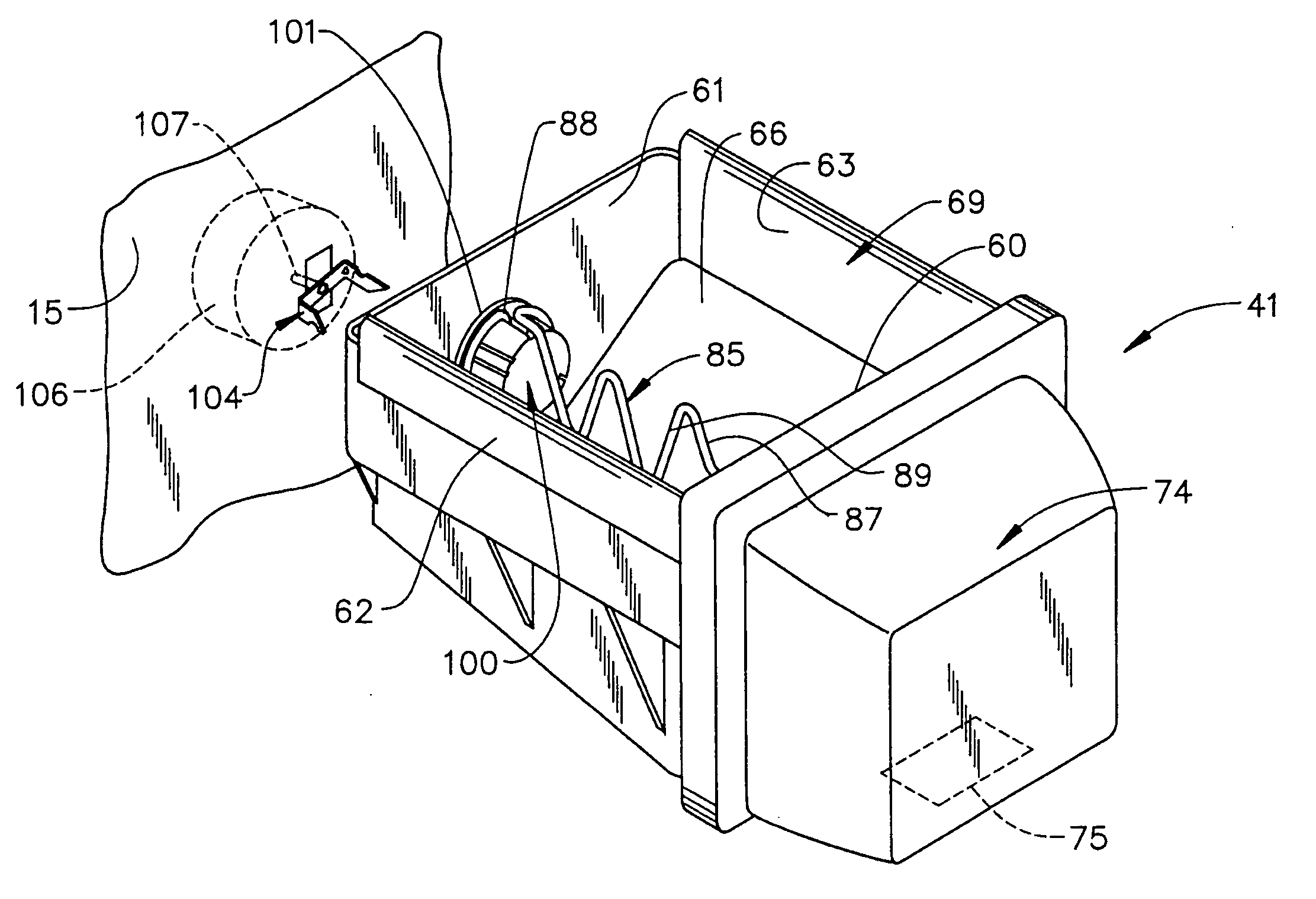 Icemaker assembly for a refrigerator