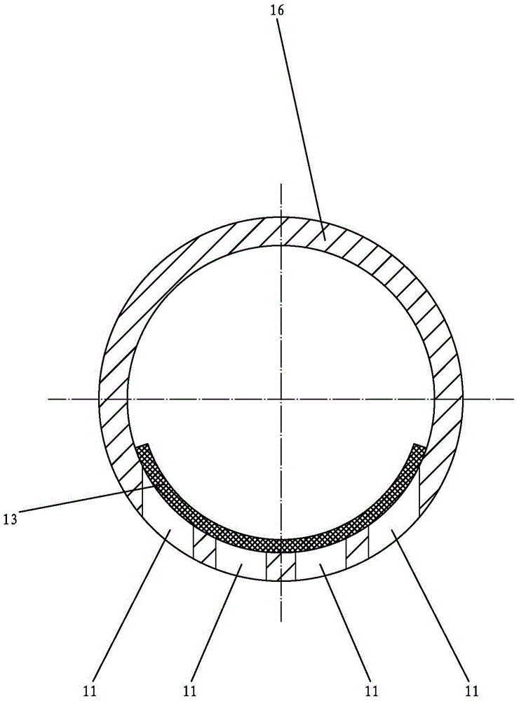 Cutting liquid purifying treatment device