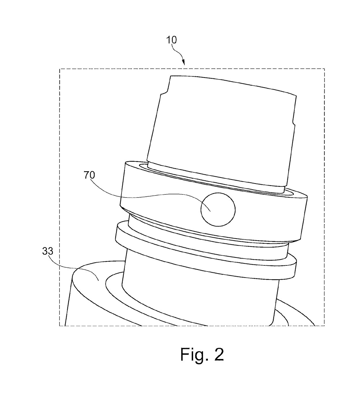 Device for generating an ultrasonic vibration of a tool and for measuring vibration parameters