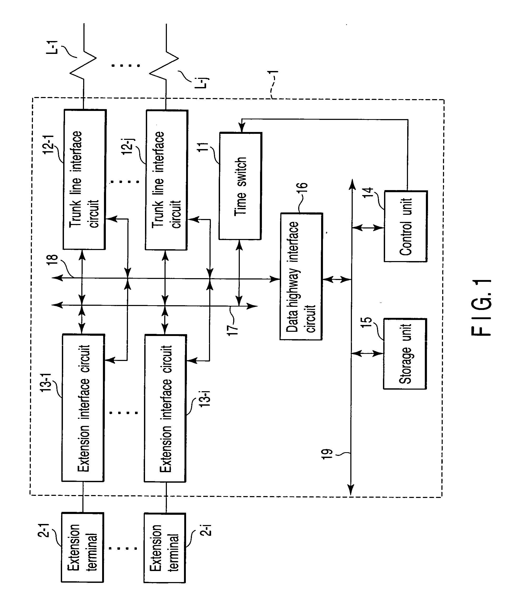 Telephone exchange apparatus and control method for telephone exchange apparatus